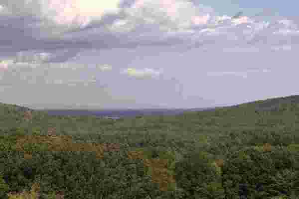 Cadillac Mountain Range from McFarland Hill - Bar Harbor, ME