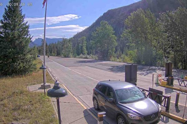 East Entrance - Out of Park - Yellowstone National Park, WY