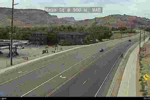 US-191 at 500 West - Downtown Moab - Moab, UT
